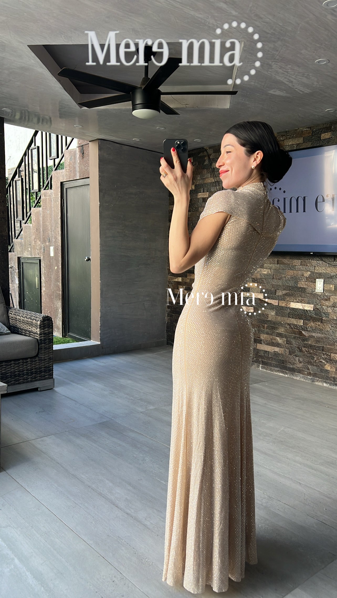 Vestido puntos hoyo mc