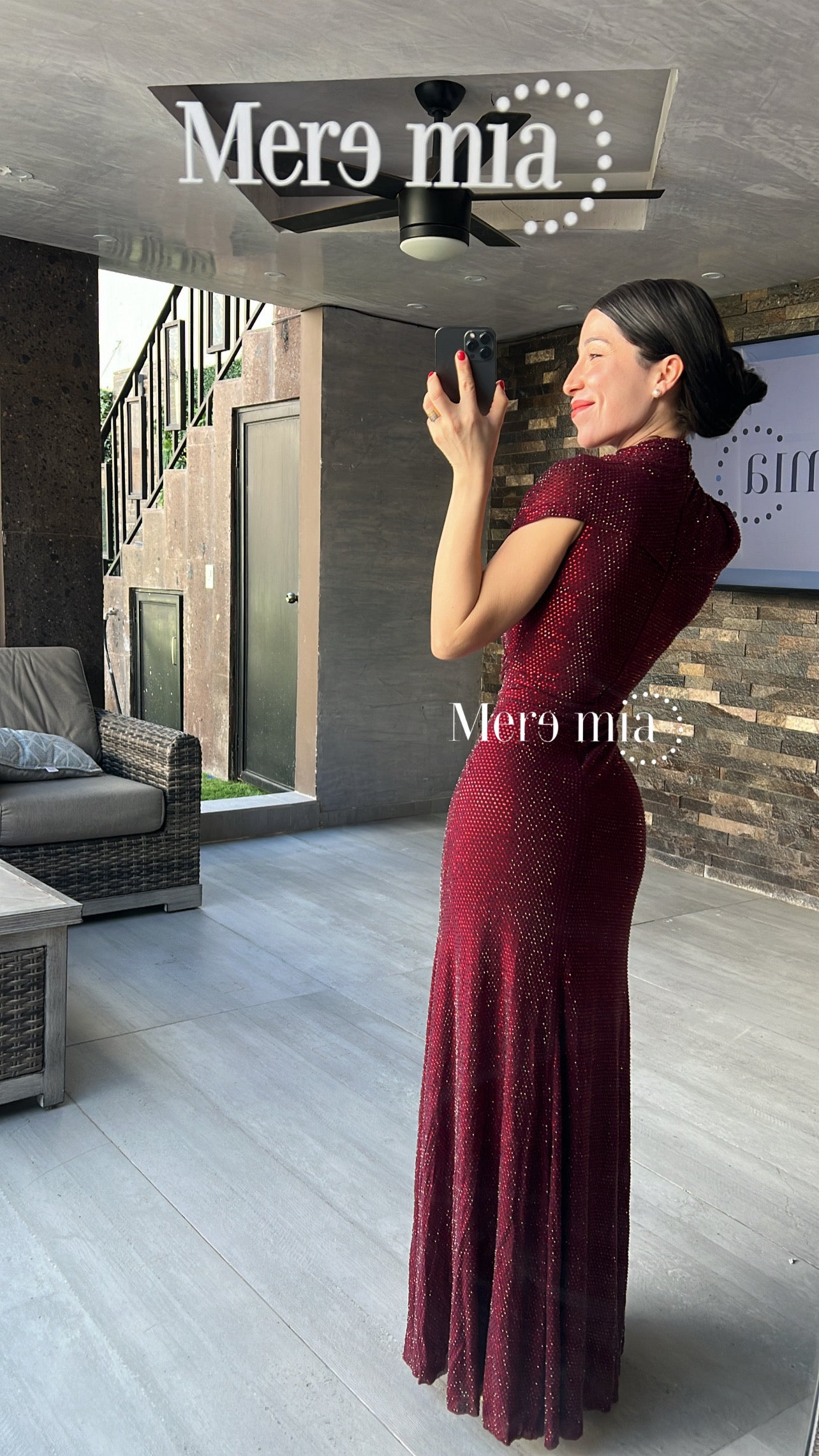 Vestido puntos hoyo mc