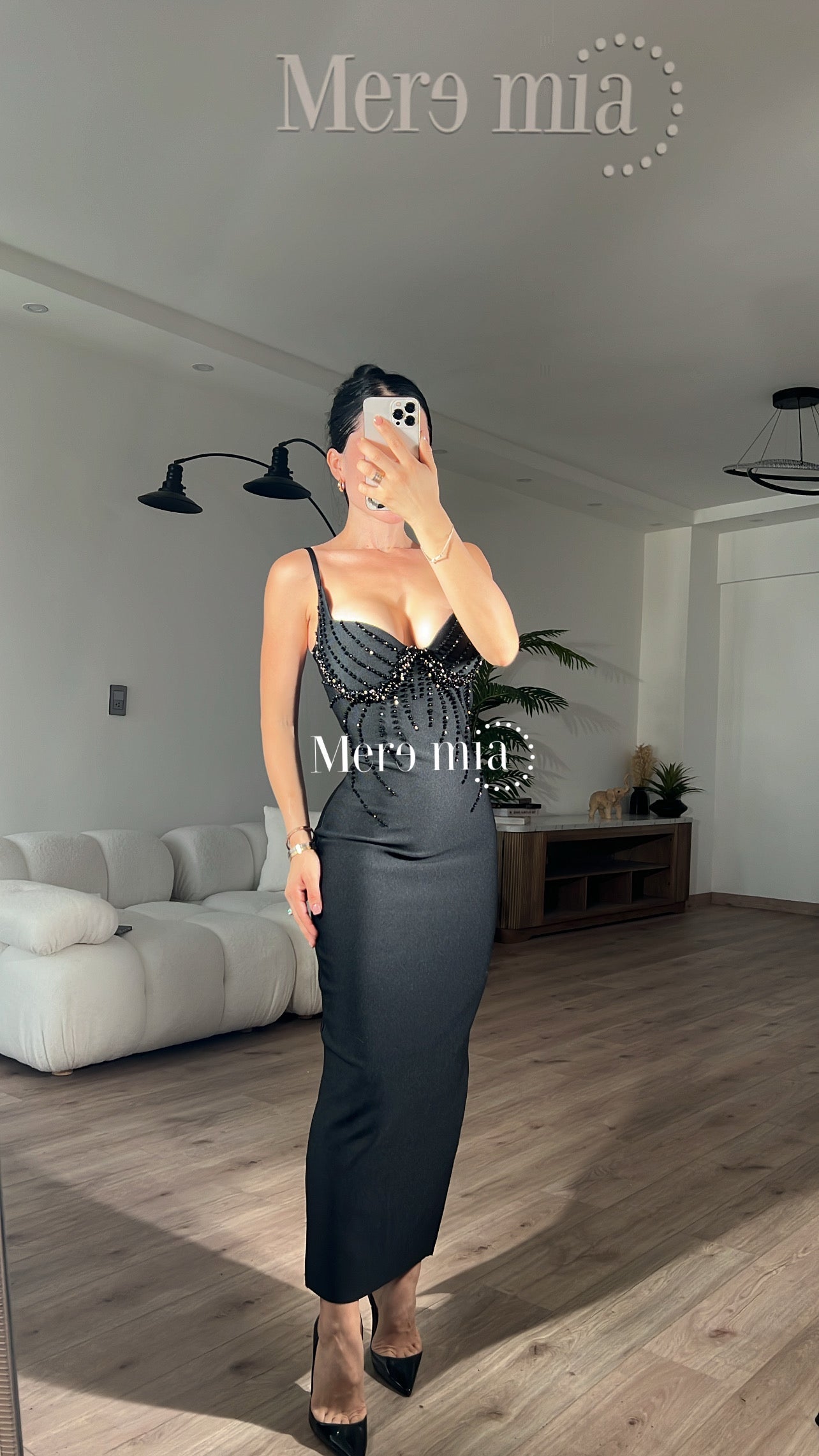 Vestido lent copas