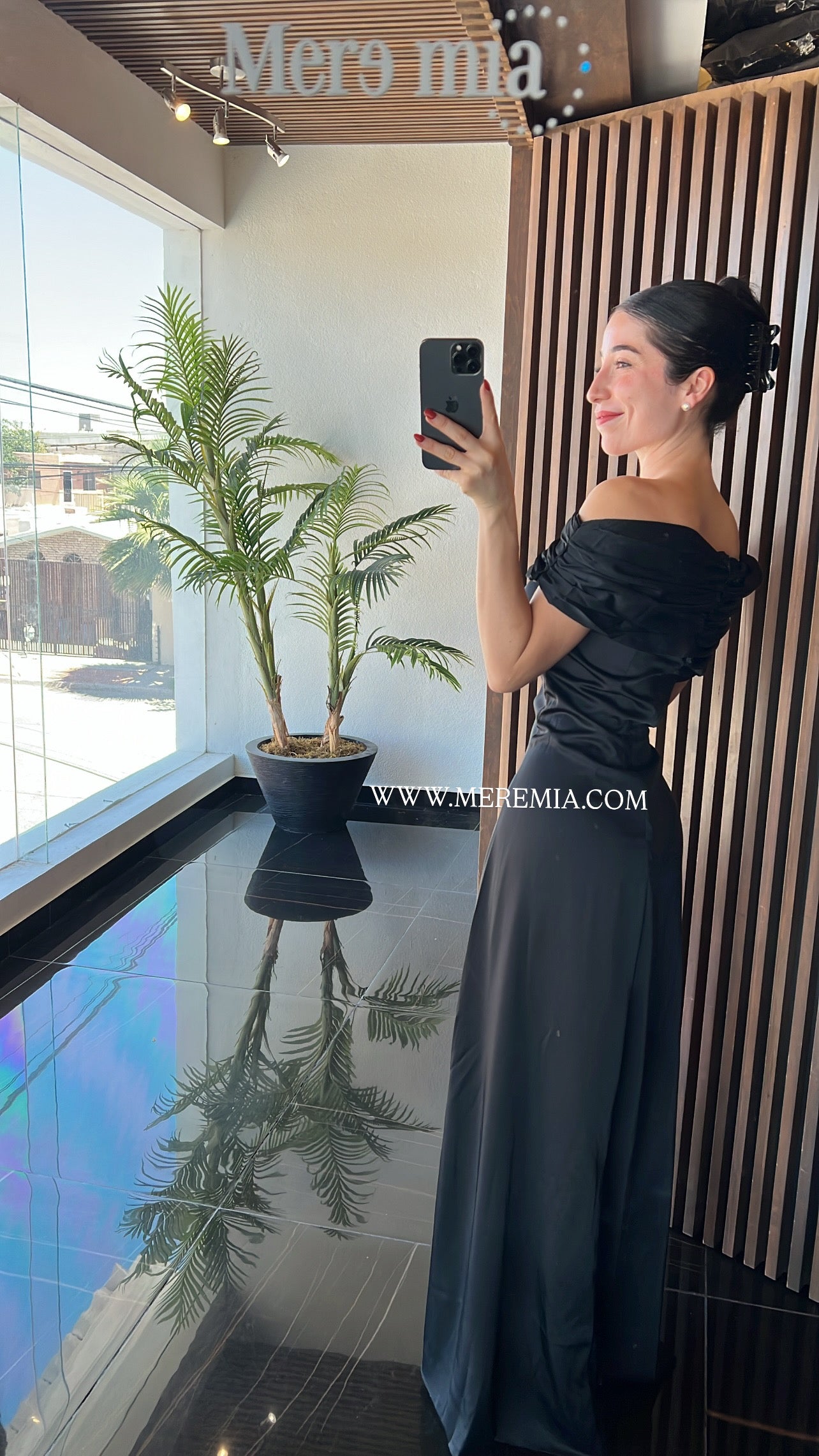 Vestido listo satin olan arriba