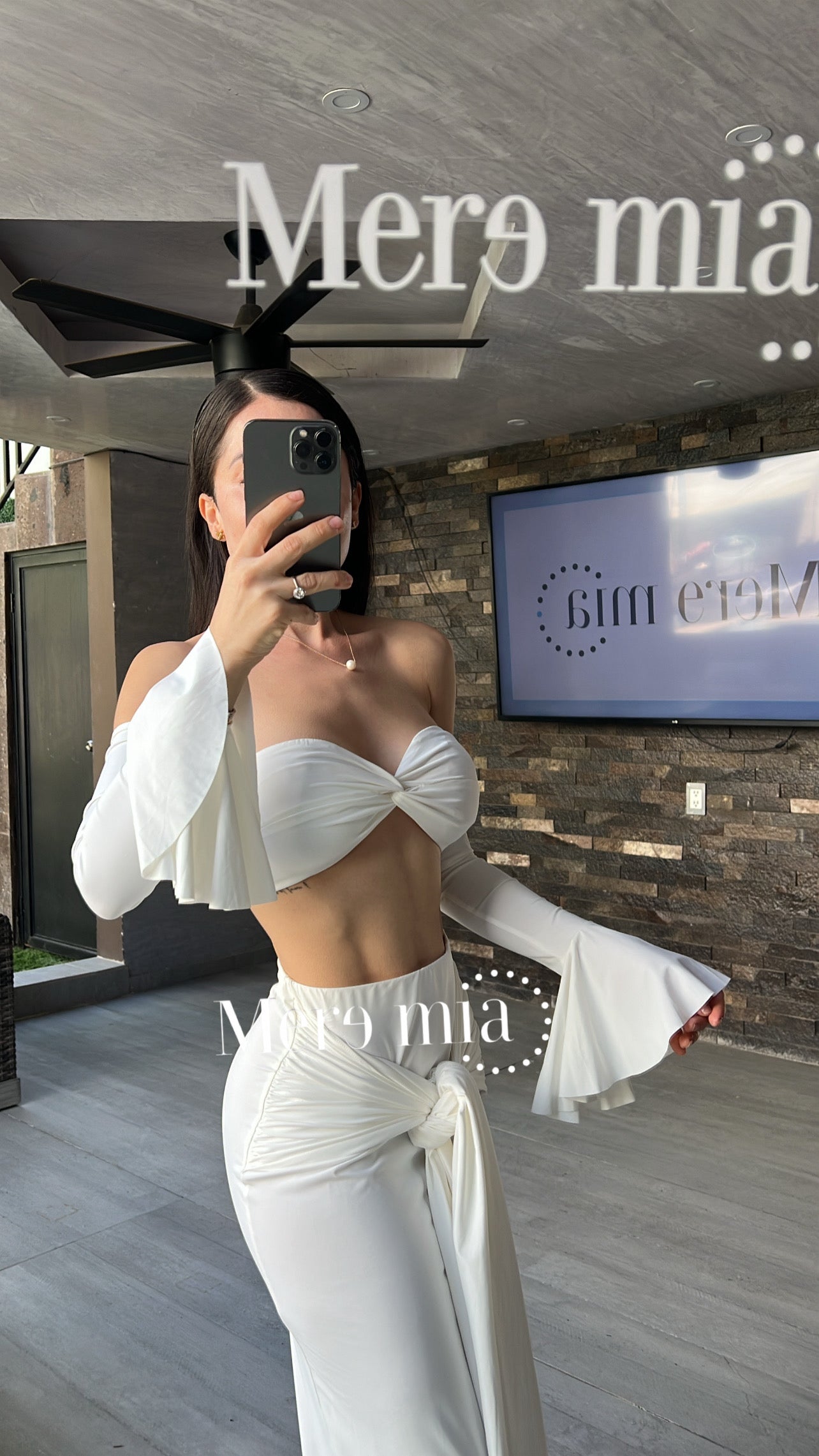 Conjunto blanco nudo