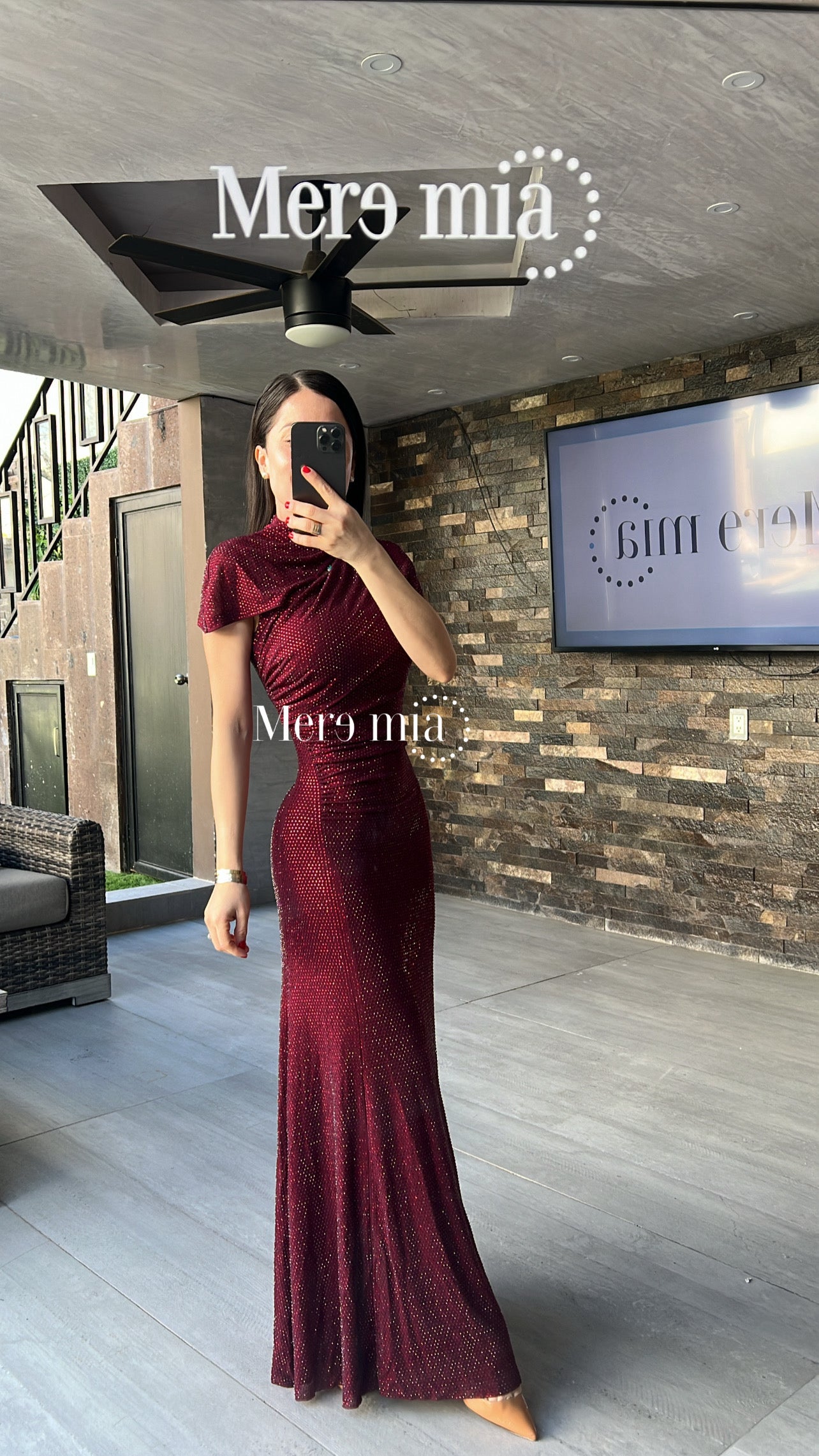 Vestido puntos hoyo mc