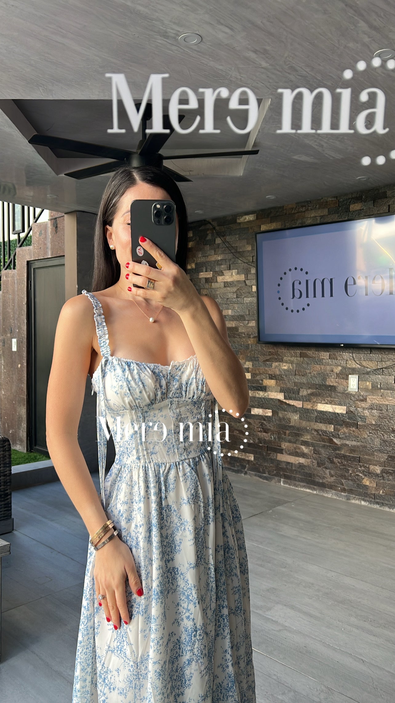 Vestido estampado flores