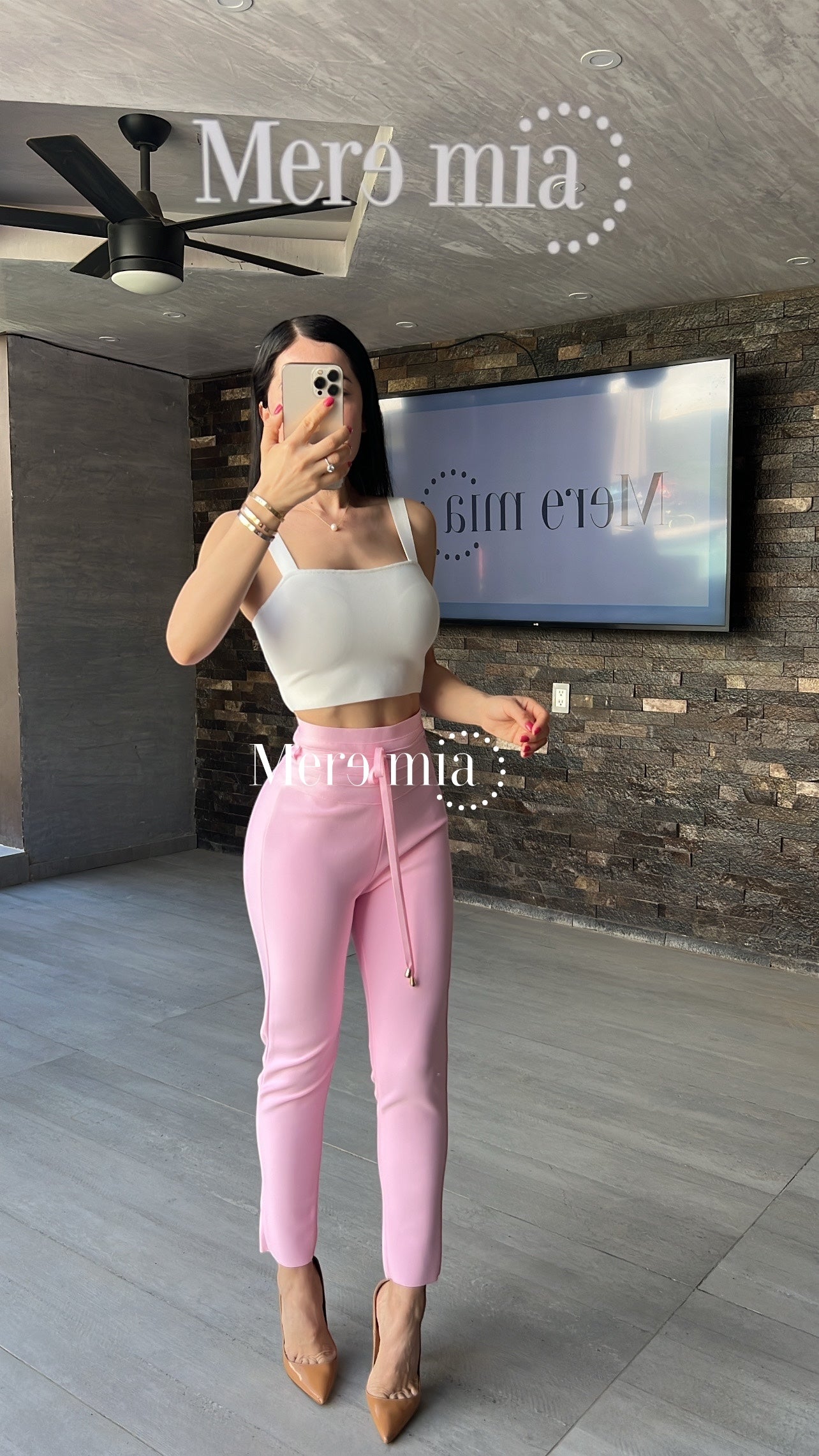 Pantalón rosa