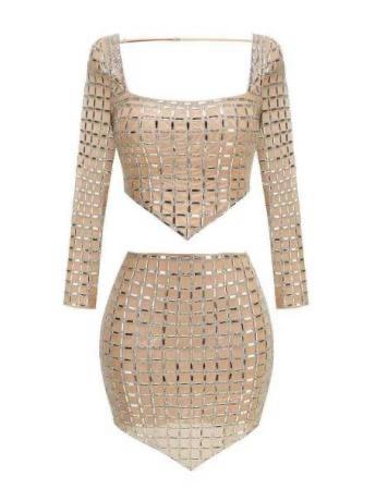 Conjunto nude rect
