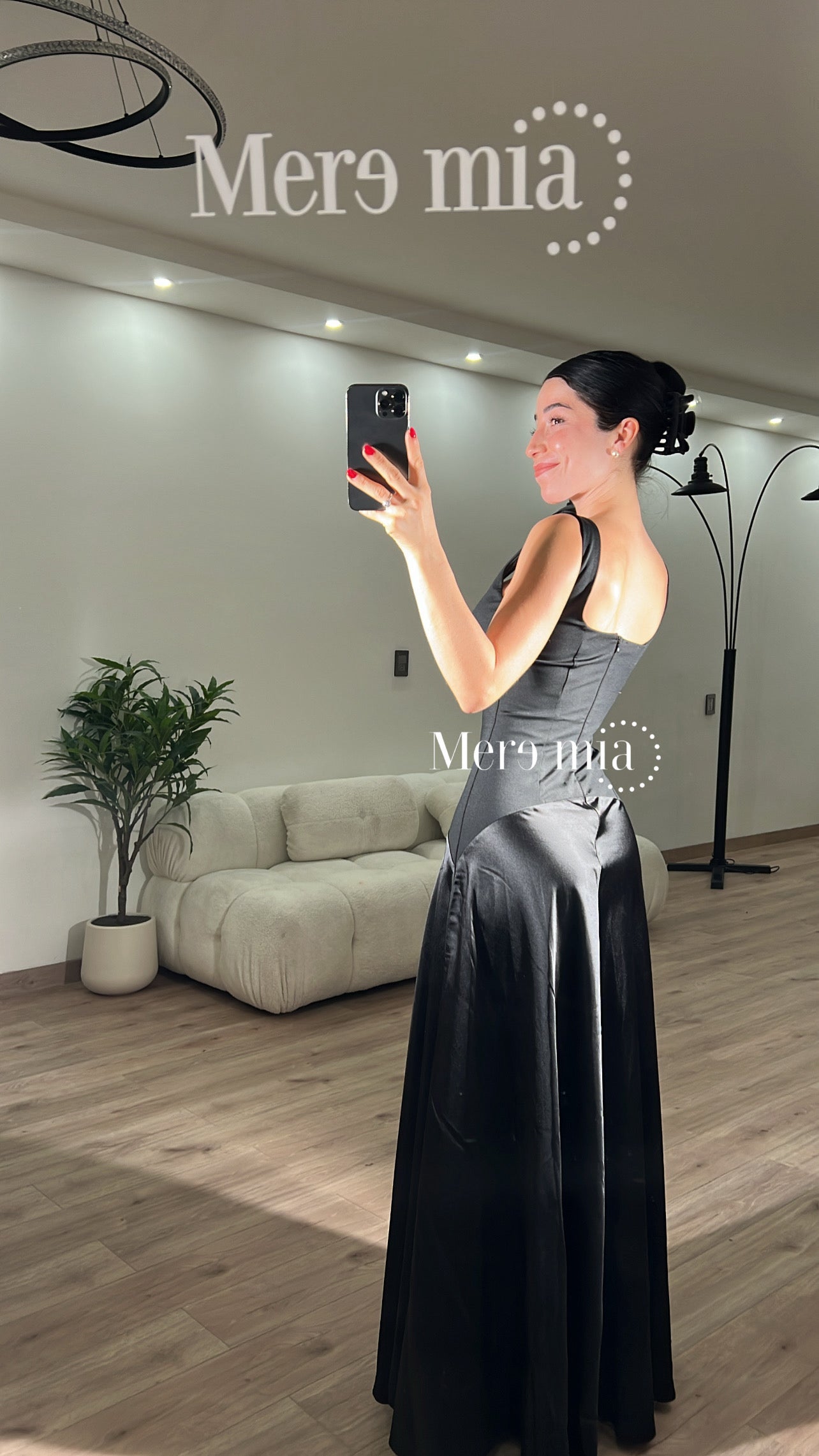 Vestido sat largo