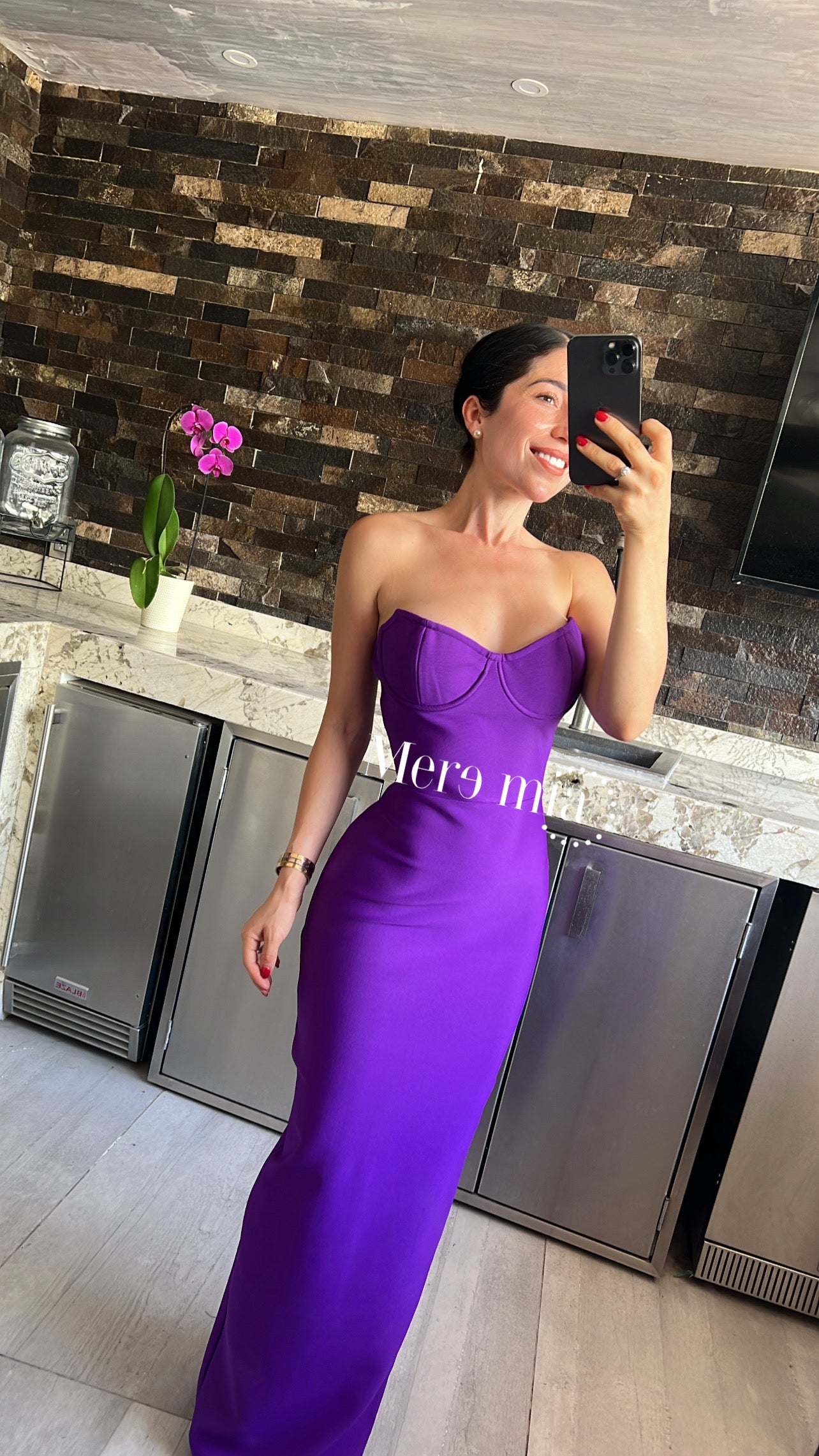 Vestido copas strapp