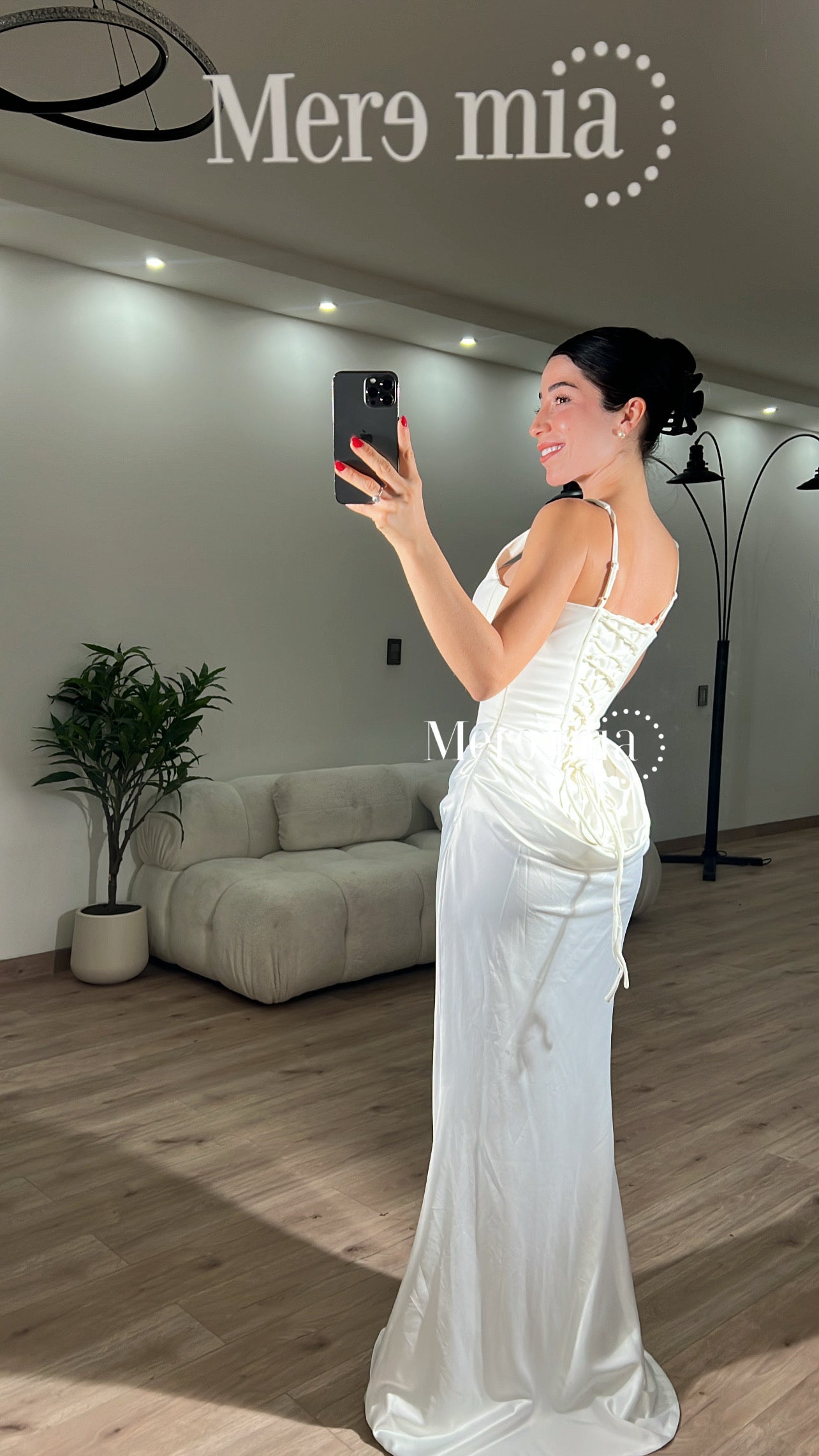 Vestido sat abajo plisado