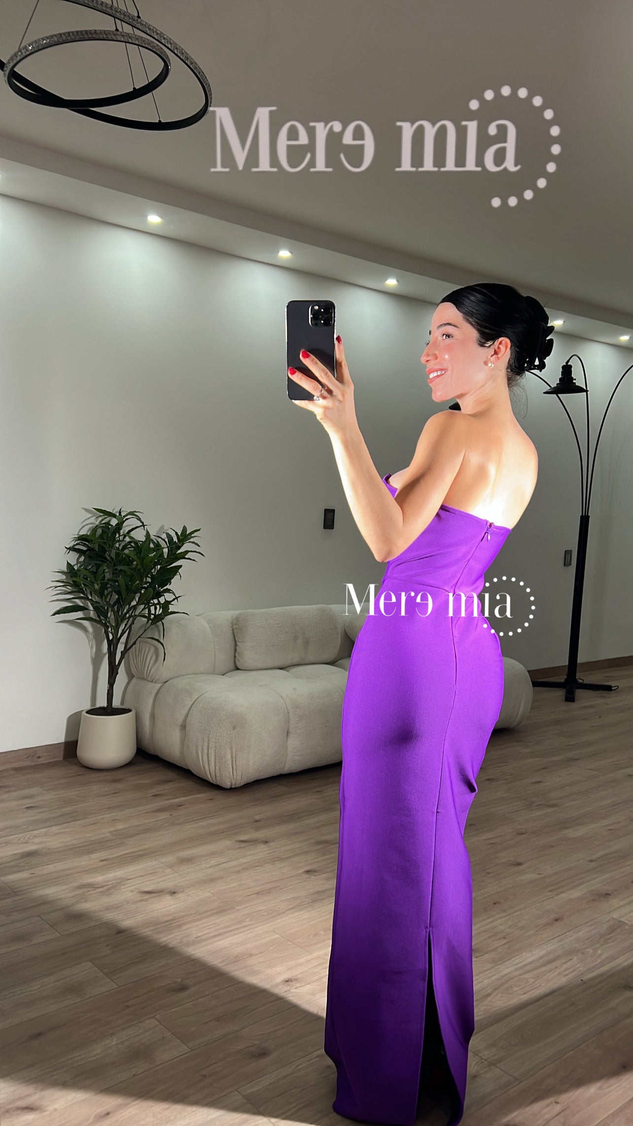Vestido copas strapp