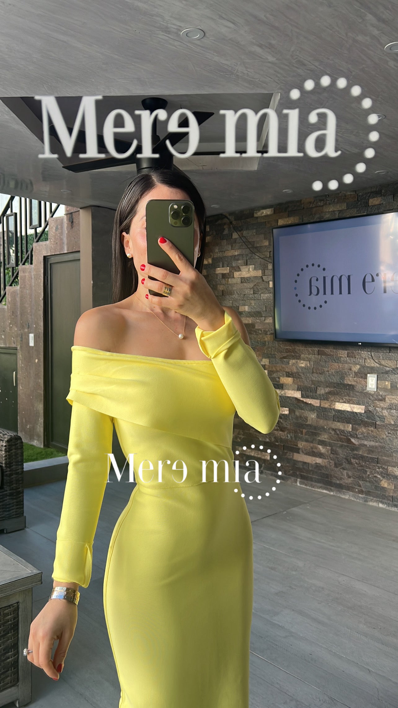 Vestido ml homb liso