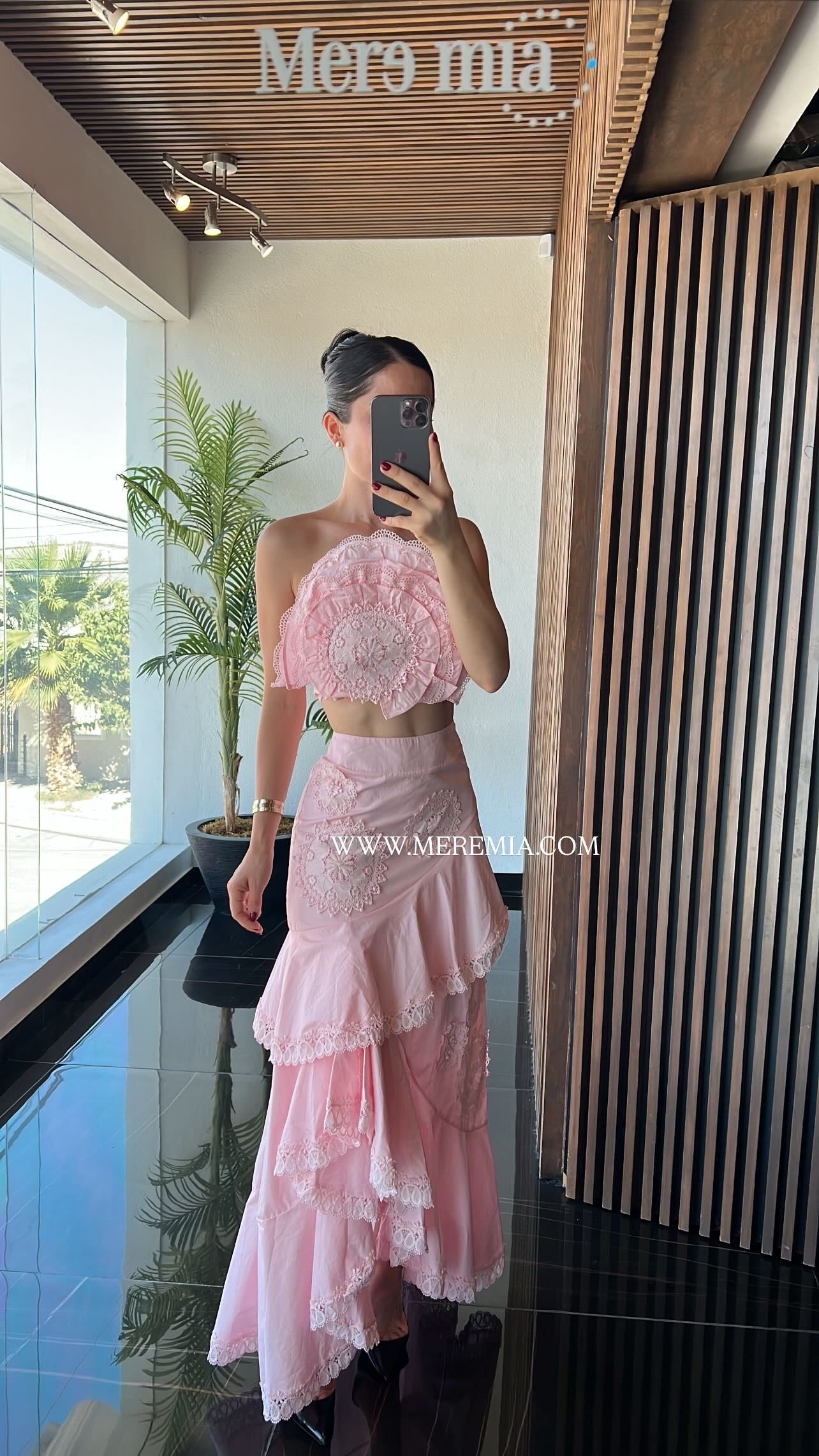 Conjunto flor midi