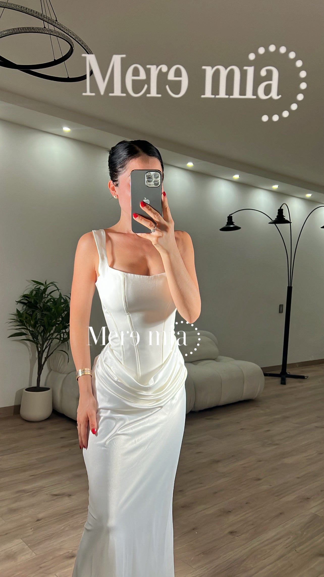 Vestido sat abajo plisado