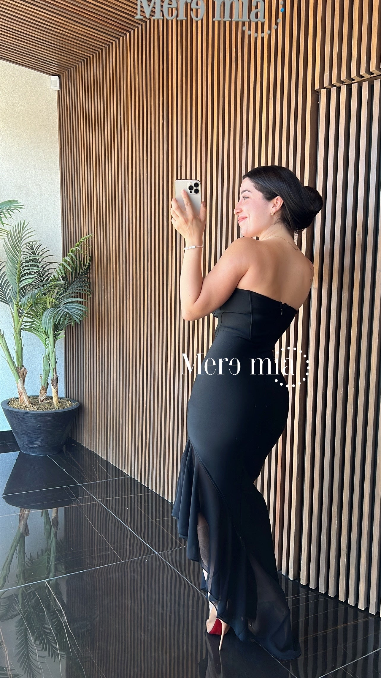 Vestido negro esc asim