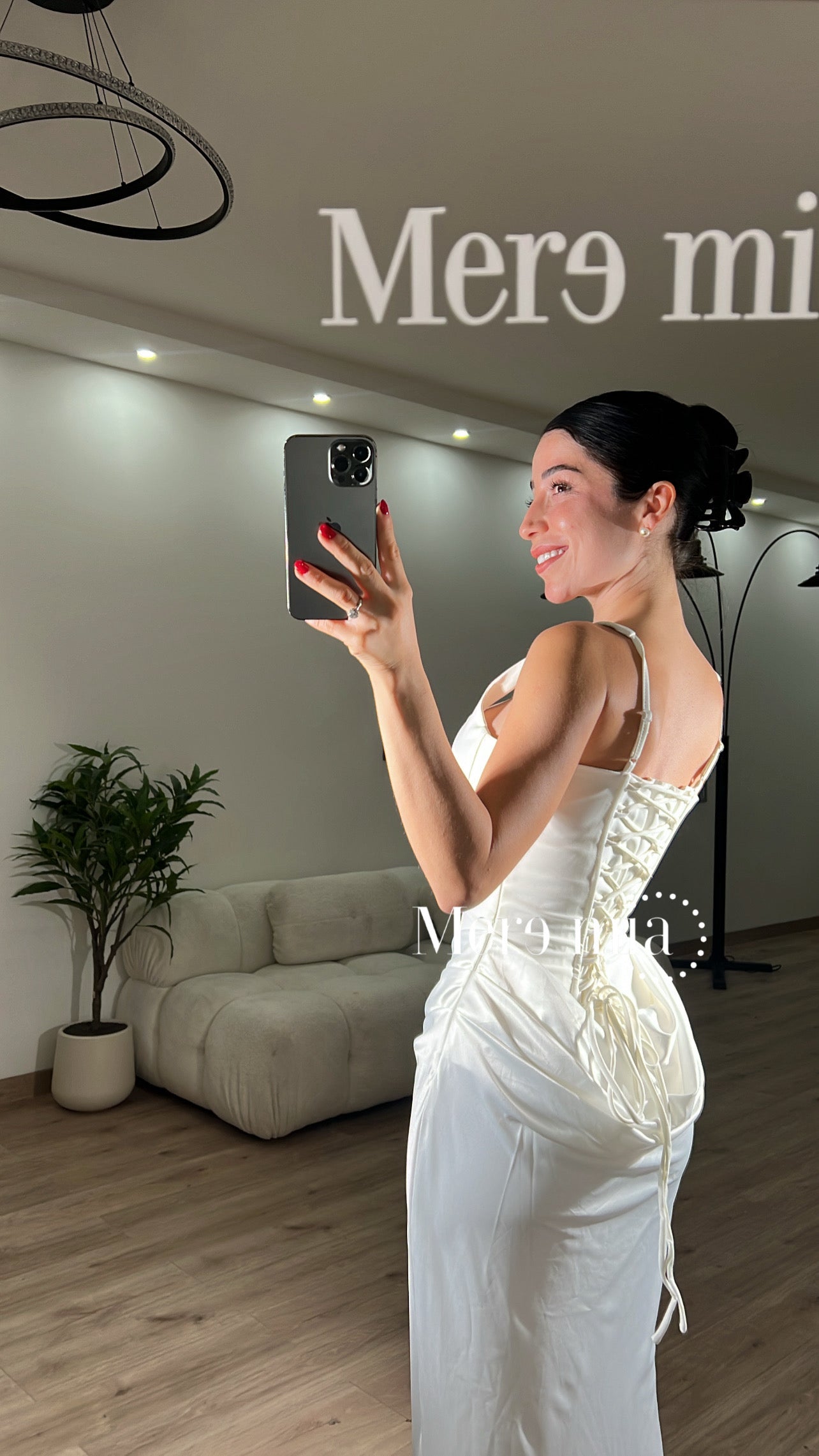Vestido sat abajo plisado