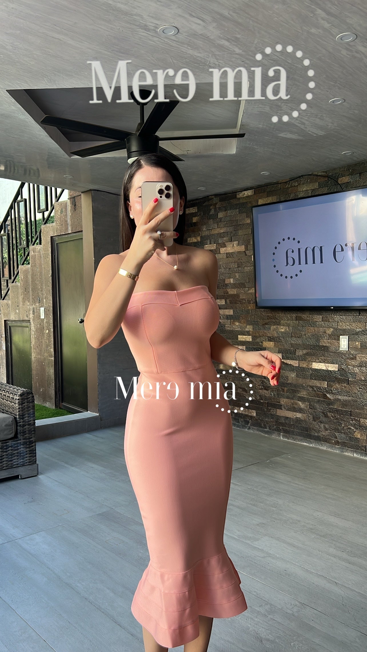 Vestido melon olan ab