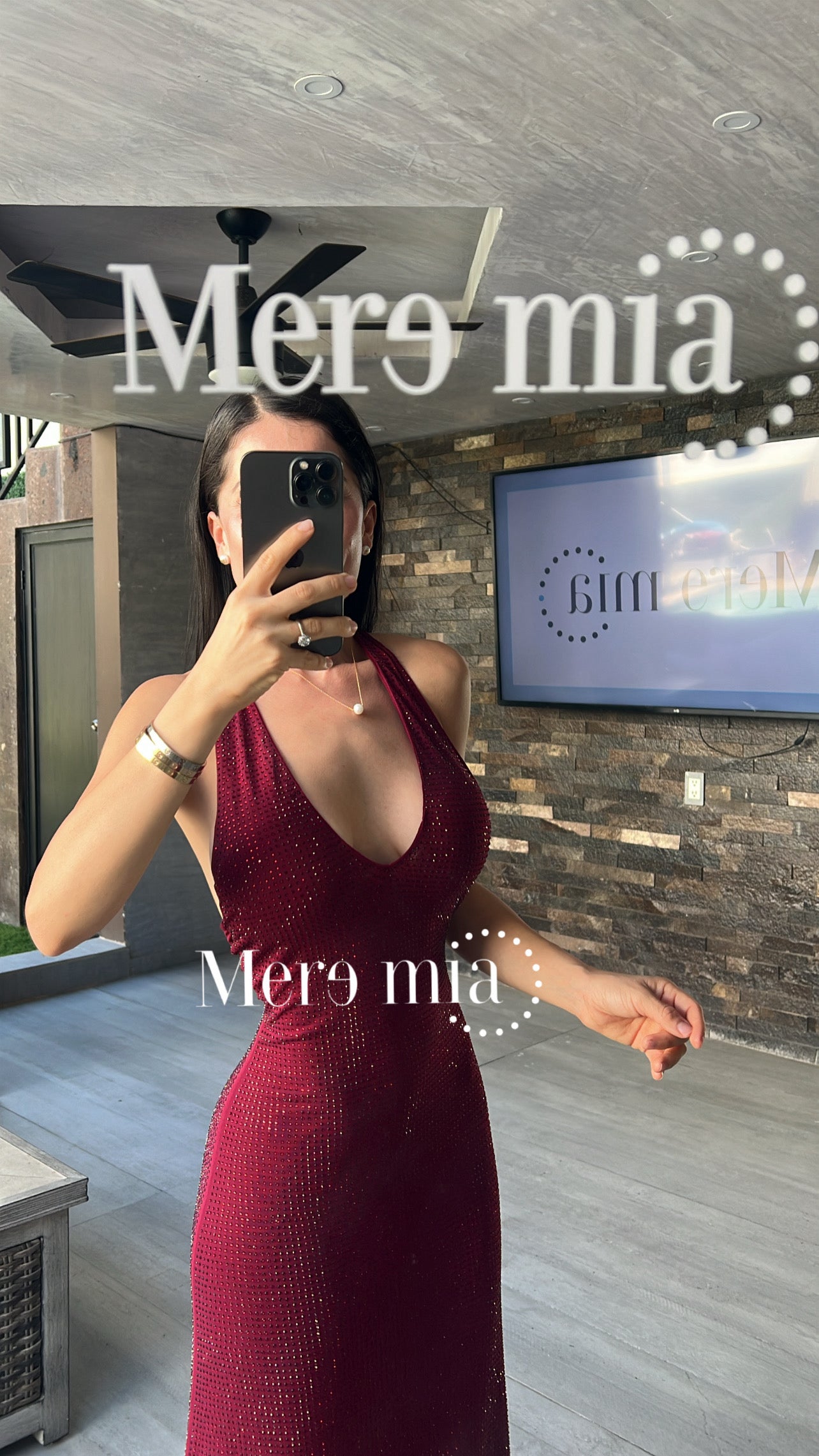 Vestido espalda suelto