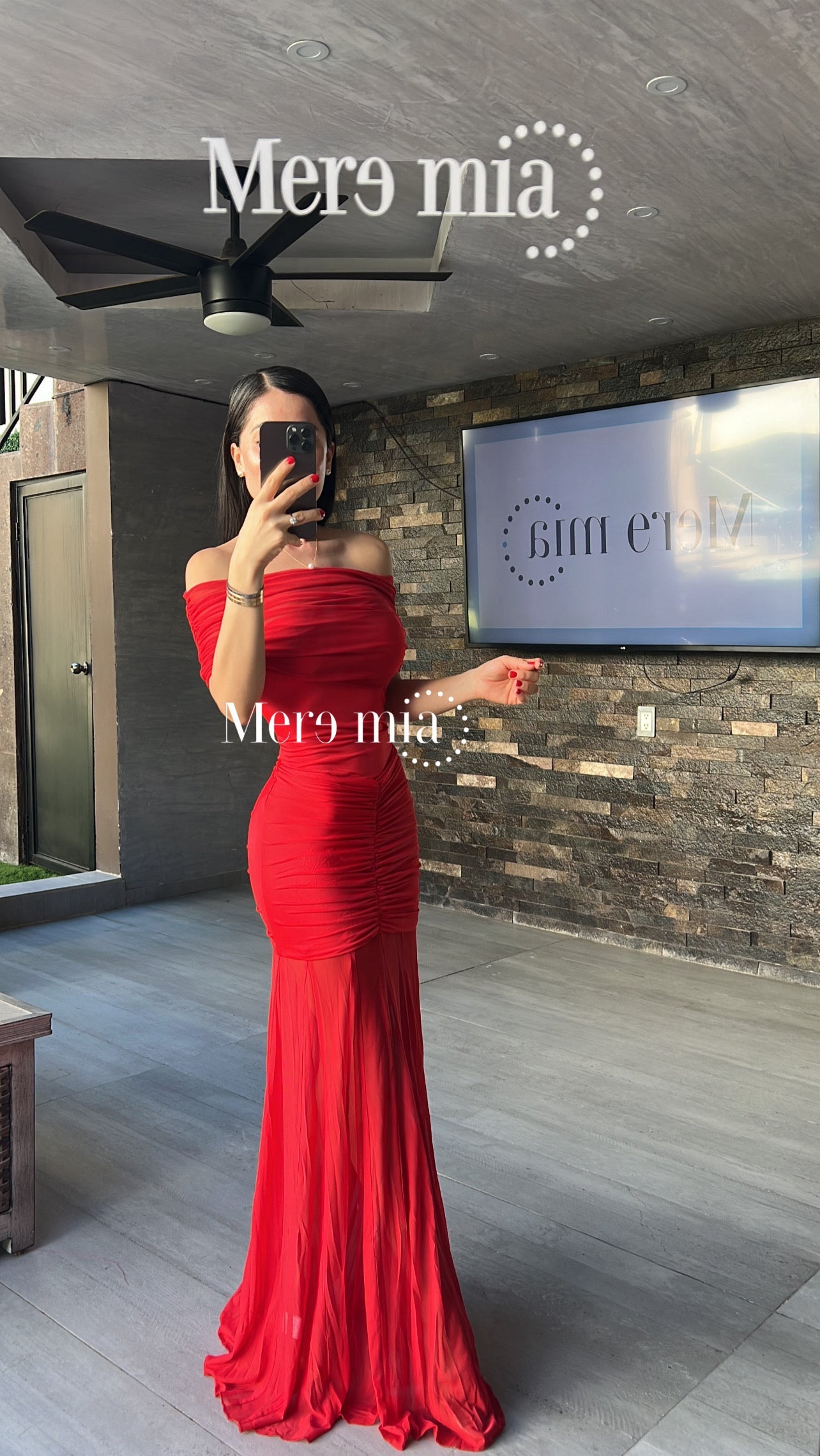 Vestido plisado hom