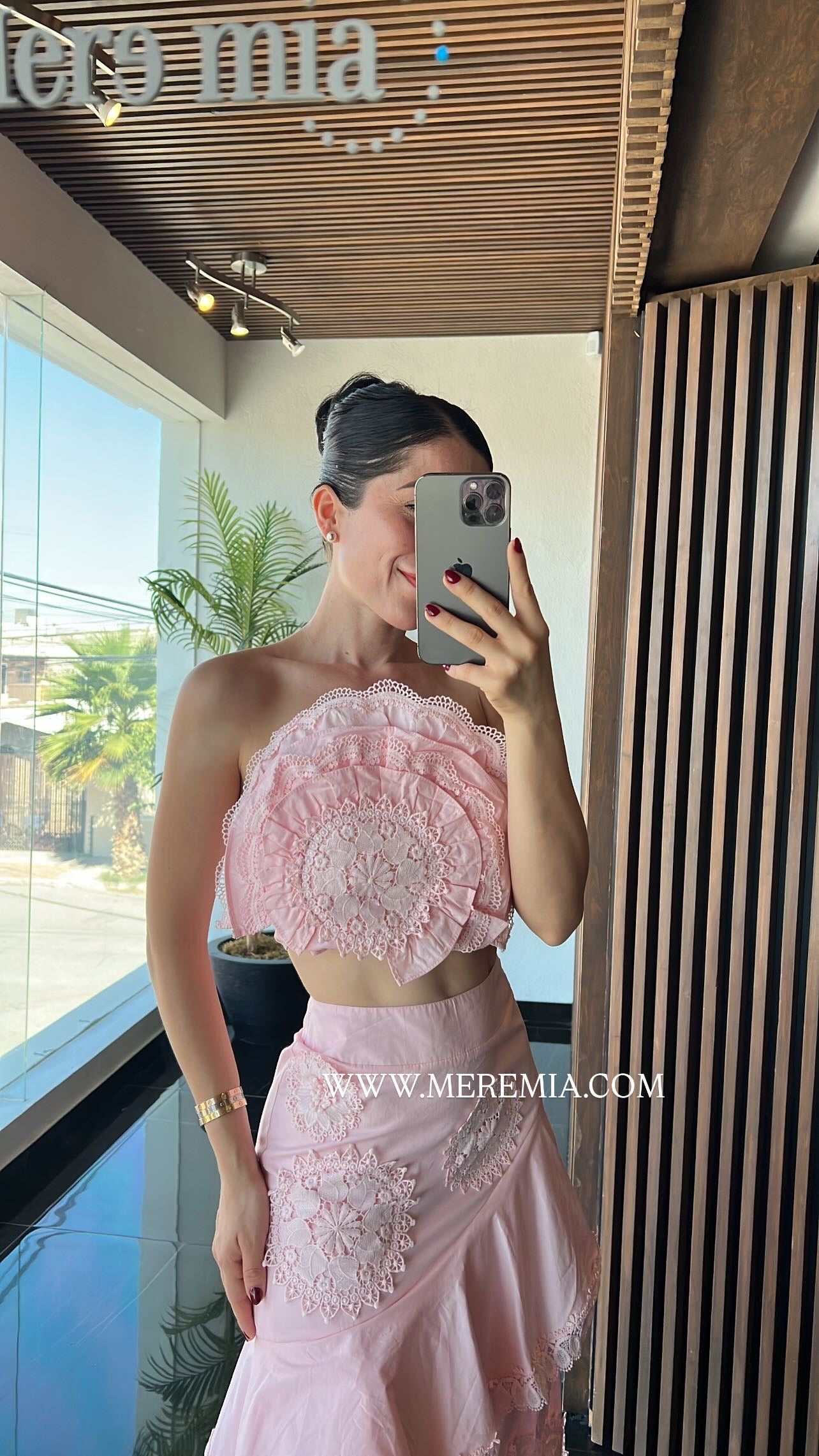 Conjunto flor midi