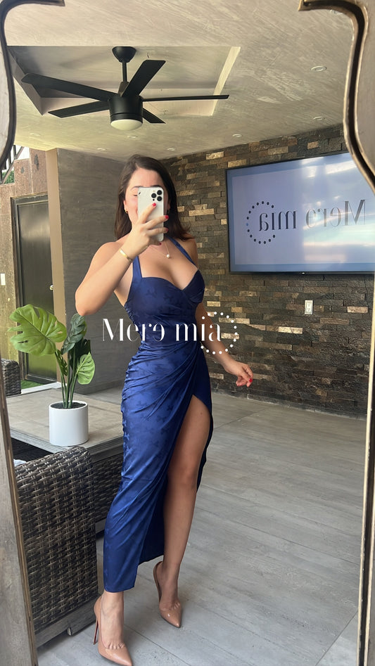 Vestido azul marino