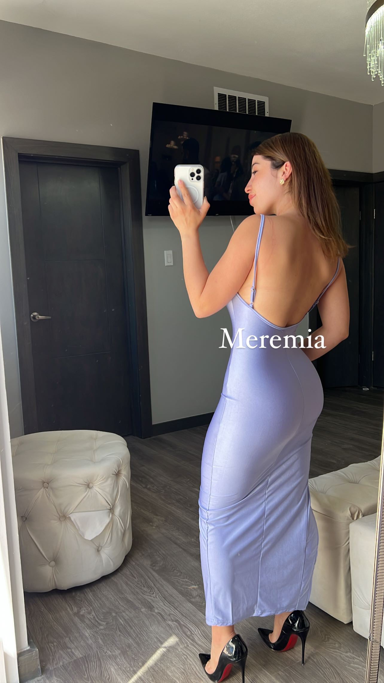 Vestido lila