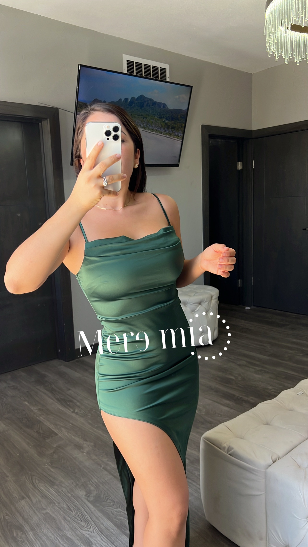 Vestido verde