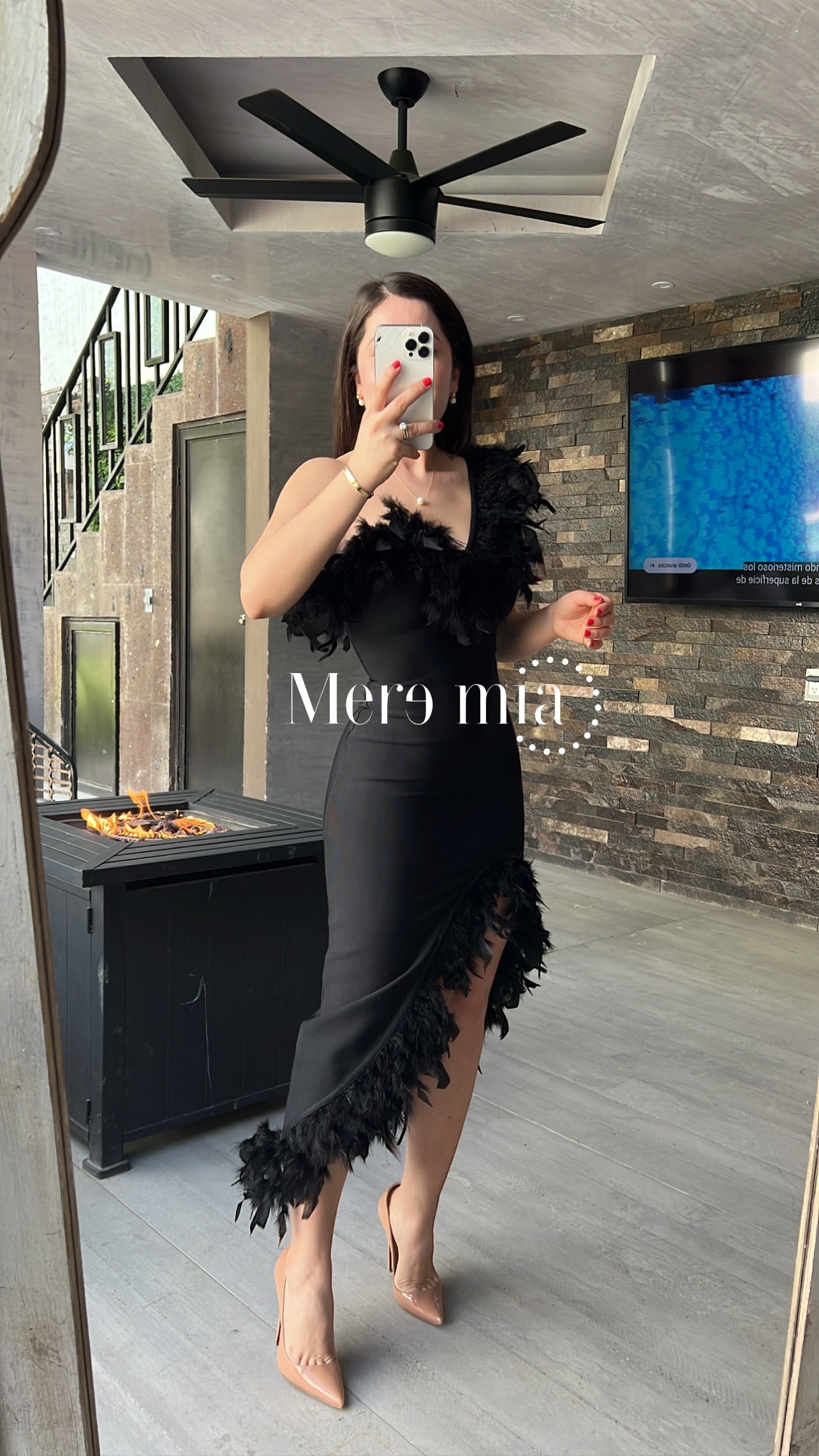 Vestido negro Meremiamx